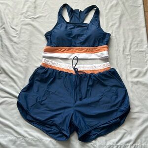 Sea fancy bikini shorts set size L